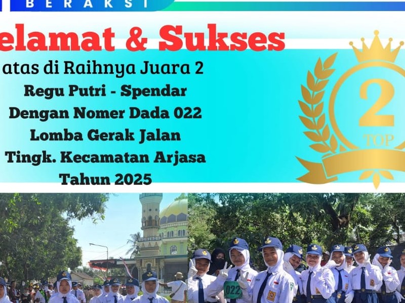 Lomba Gerak Jalan Tingkat Kecamatan Arjasa